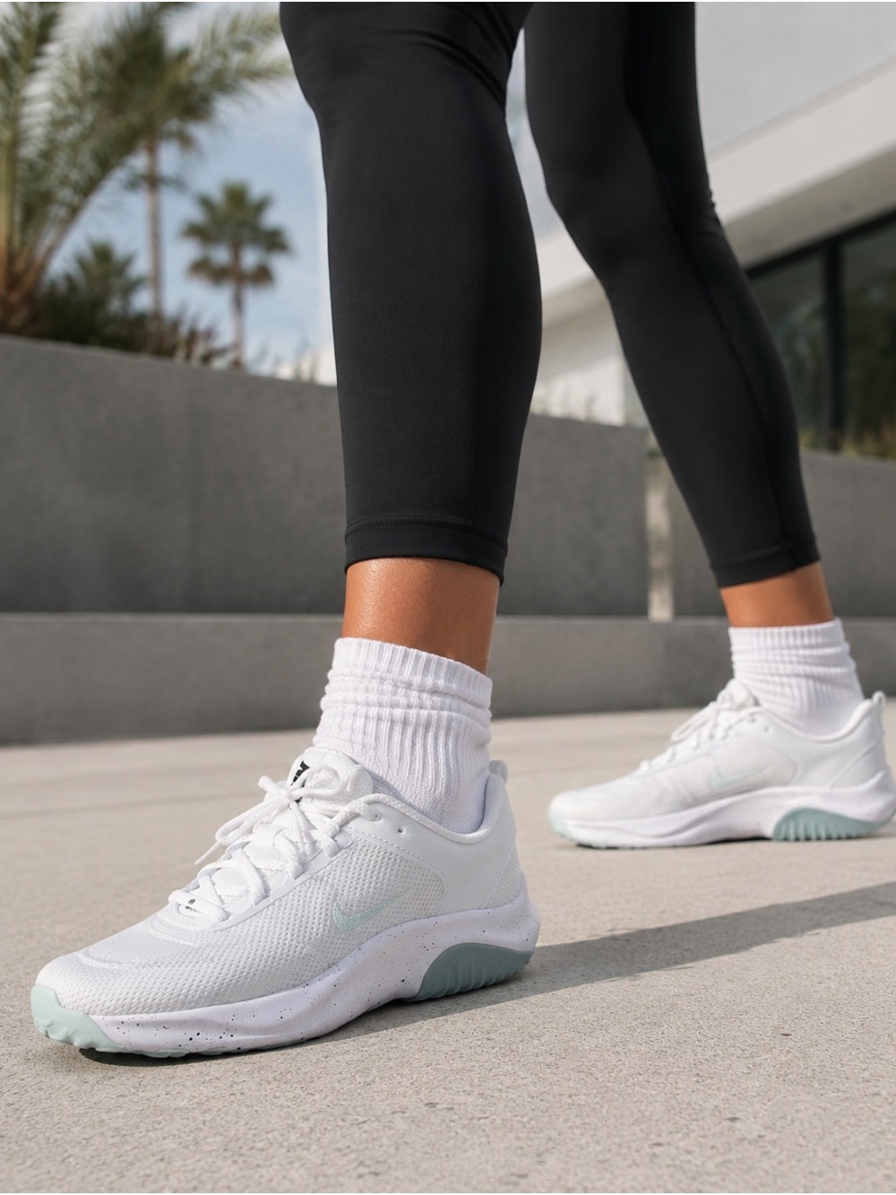 NEW Nike Legend Essential 3 Next Nature White Jade Ice Sneakers – Women’s 9